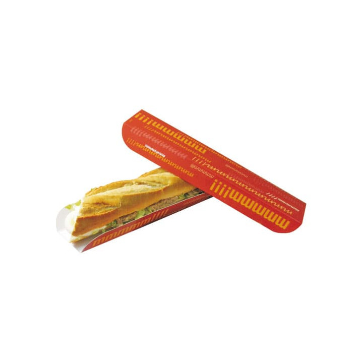 Paper Baguette Tray 30x6,1x3,2 (100 Units)