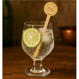 Bamboo 0% Alcohol Drink Stirrer 14cm (50 Units)