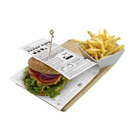 Paper Food Wrap Grease-Proof "Times" 31x38cm (1.000 Units) 