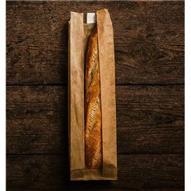 Paper Food Bag 9+5x50cm (125 Units) 