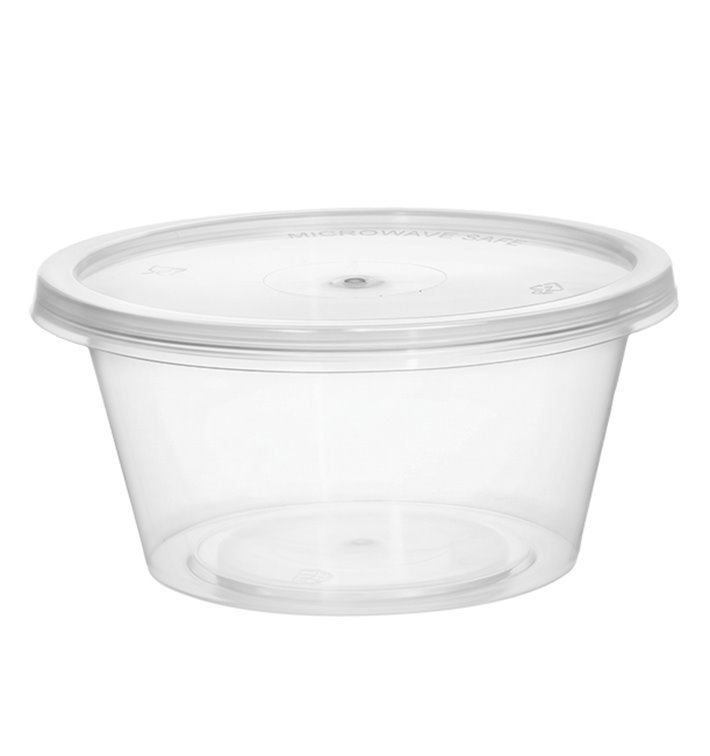 Souffle Cup in PP Plastic with Lid 60ml (100 Units)