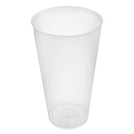 PP Cocktail Cup Reusable Shatterpoof Transparent 470 ml (25 Units)