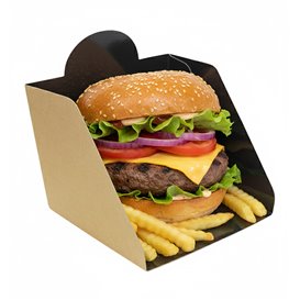 Cardboard Hamburger Spoon 12x12x10cm (25 Units)