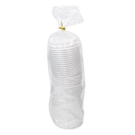 Lid with Hole for Paper Cup White Ø7,3cm (1.000 Units)