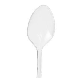 Tasting spoon Reusable PS Clear 10 cm (100 Units)