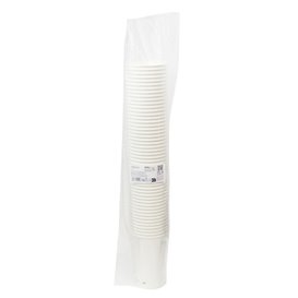 White "Go Green" Paper Cup 16Oz/540ml Ø9,0cm (50 Units)