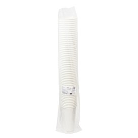 White "Go Green" Paper Cup 20Oz/600ml Ø9,0cm (50 Units)
