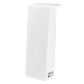 SOS White Bag with Closure 9+6x26cm (50 Uds)
