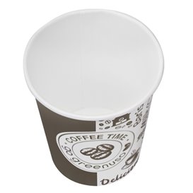 Cardboard Cup ''Coffee Time'' 8Oz/240ml Ø8,0cm (50 Units)