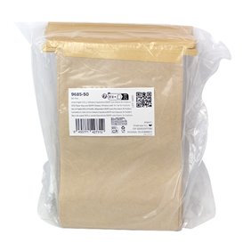 SOS Paper Bag and BOPP Display Window with Tin Tie 15+7x23cm (1000 Uds)