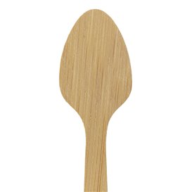 Appetizer Spoons for Catering Bamboo 9 cm (1200 Units)
