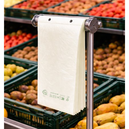 Home Compost Block market bag 16 x 24 cm for fruit, vegetables and fresh produce