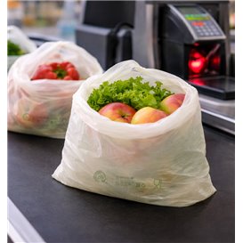 Roll of Plastic Bags Home Compost “Classic” 30x40cm 12µm (3.000 Units)