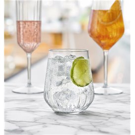 Durable Reusable Cup "Kaleido" Tritan 390 ml (6 Units)