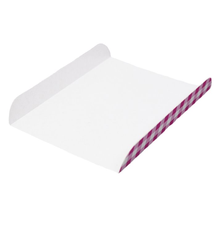 Paper Tray Waffles Pink 13,5x10cm (1.500 Units)