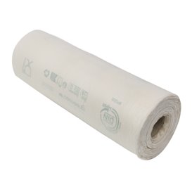 Roll of Plastic Bags Home Compost “Classic” 25x37cm 12µm (3.000 Units)