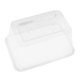 Rectangular Container in PP Transparent 1.000ml 17,4x11,5x8cm (50 Units)