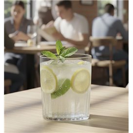 Reusable Durable Glass “Torino” in SAN 400ml (1 Unit)
