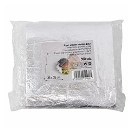 Wrap Aluminium Foil Paper 35x35cm (1000 Units)