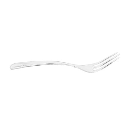 Reusable Transparent PS Mini Fork