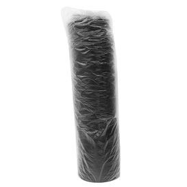 Plastic Lid PS Resealable Black Ø9,4cm (100 Units)