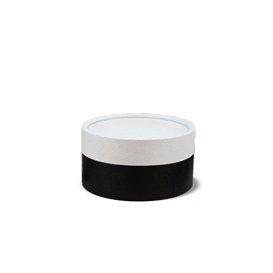 Lux Kraft Cardboard Cakes Box Ø8,5x5,5cm 150 ml (10 Units)