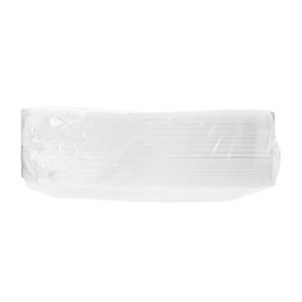 Reusable Rigid Plate PP Flat White "Cocktail" 18,5 cm (50 Units)