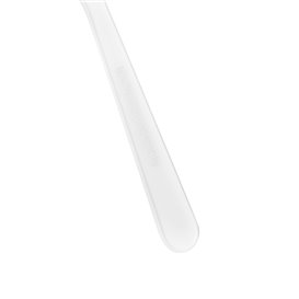 Reusable Plastic White CPLA Teaspoon 12,5 cm (50 Units)