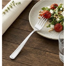 MetallicPlastic Fork in PS 188 mm (50 Units)