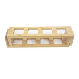 Bamboo Stand for "Diamond" Cones 4 Slots (16 Units)