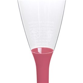 Reusable PS Stemmed Cup Fuchsia Cava 2P 120ml (200 Units)