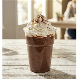 Transparent PLA Compostable Cup "NaturGo" 570ml (50 Units)