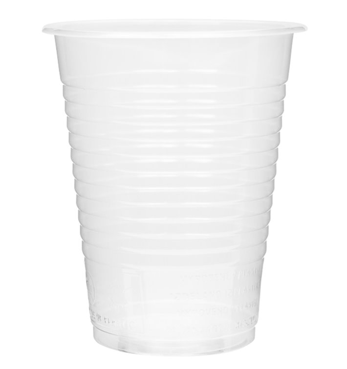 Transparent PP Plastic Cup 200ml (100 Units)