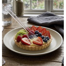 Reusable Fork in PS Transparent 18cm (1.000 Units)