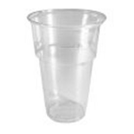 Plastic Cup PET Rigid 420ml Ø9,3cm (50 Units)