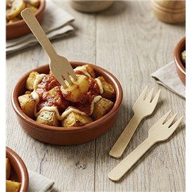 Bamboo Fork 9cm (100 Units)
