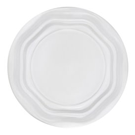 Economy Reusable White PS Plate Ø20,5cm (800 Units)
