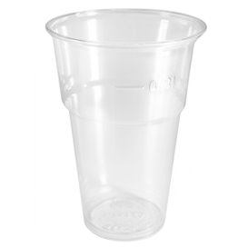 rPET Plastic Cup 400ml Ø9cm (50 Units)