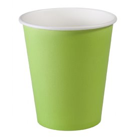 Green Cardboard Cup "Colors" 9Oz/270ml (240 Units)