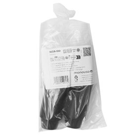 Black PP Sauce Container with Lid 2Oz/60ml (1000 Units)