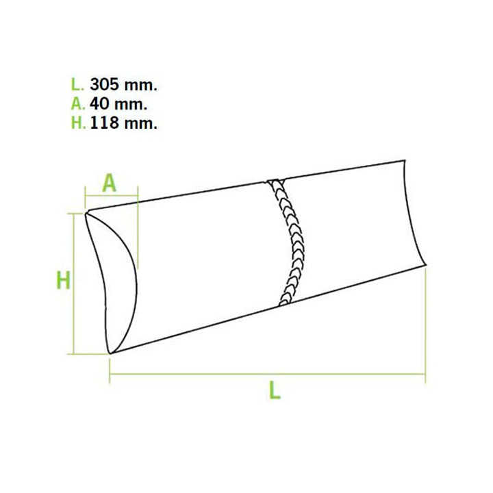 Paper Baguette Container Easy Opening (25 Units)