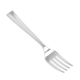 Plastic Mini Fork Metallized 10cm (1000 Units)