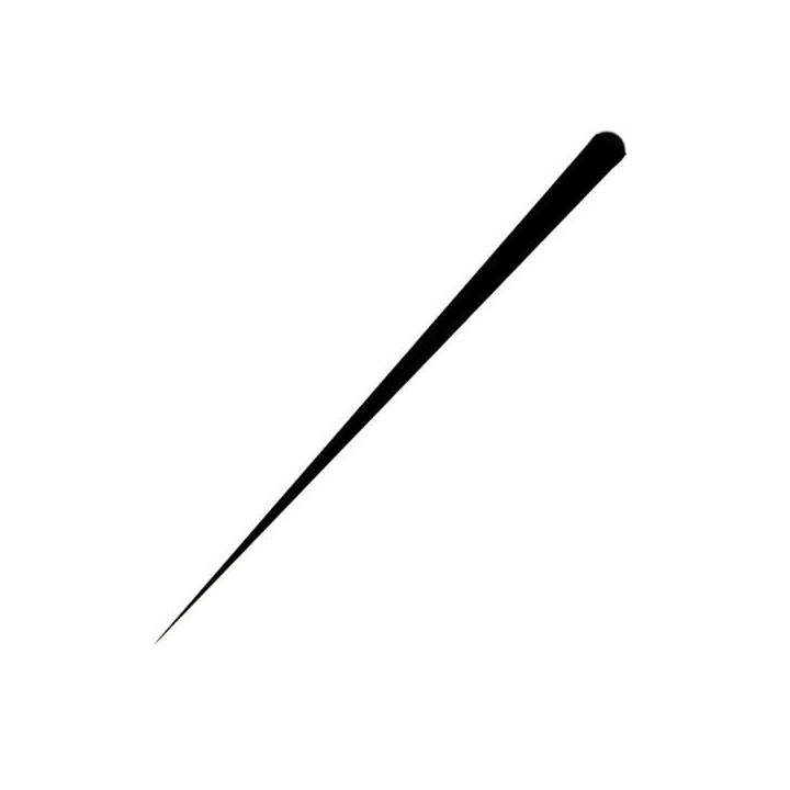 Plastic Stirrer PS Tipped Black 17,5cm 