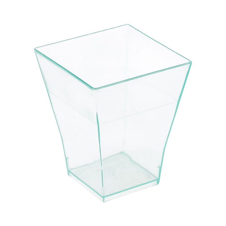 Plastic Tasting Cup PS "Bouquet" Water Green 4,5x5,5cm 