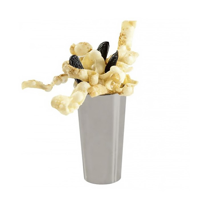 Plastic Tasting Cup PS Silver 80ml 4,5x8cm 