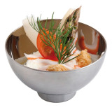 Tasting Plastic Bowl PS Silver 6,7x3,5cm 72ml 