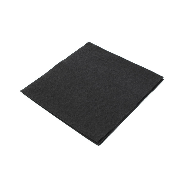 Airlaid Napkin Black 40x40cm (50 Units) 