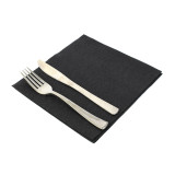 Airlaid Napkin Black 40x40cm 