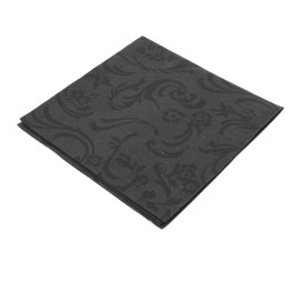 Airlaid Napkins "Damascato" Black 40x40cm (1000 Units)