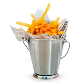 Serving Bucket Steel Ø9x9cm (1 Unit) 